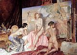 Sir William Russell Flint Models For Olympians painting